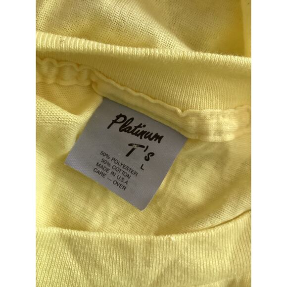 Vintage 80’s Single Stitch Virginia Tourist Yellow Size Large - Picture 2 of 6